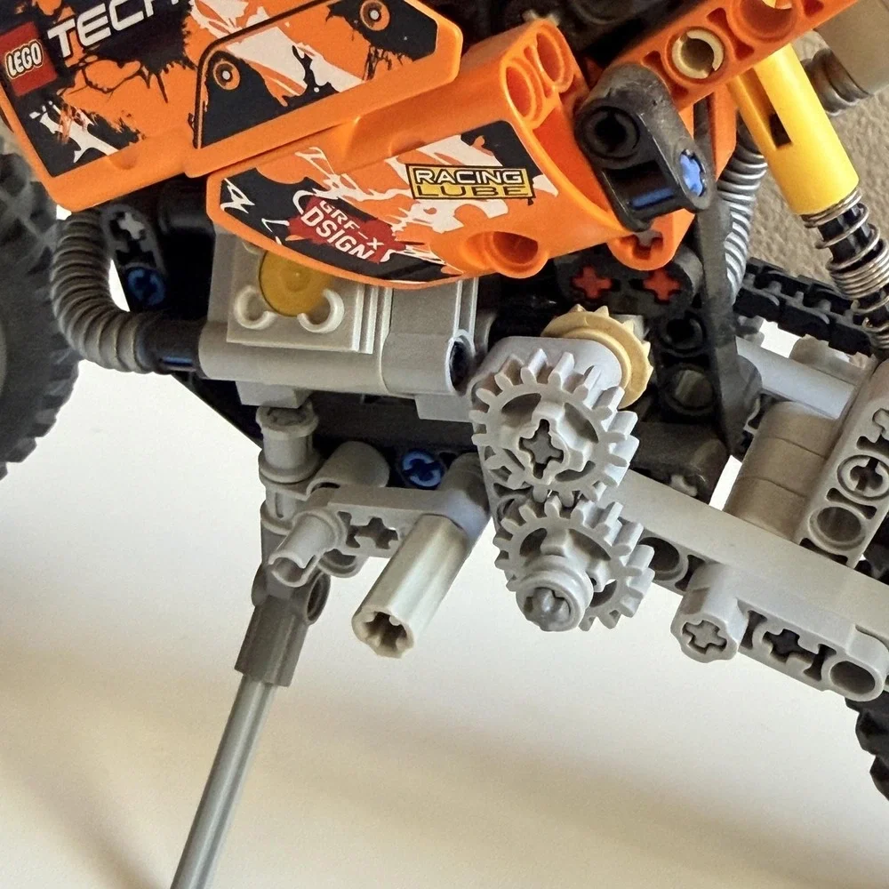 LEGO Technic 42007 Moto Cross Bike 2013 Retired RARE Complete Set No Box